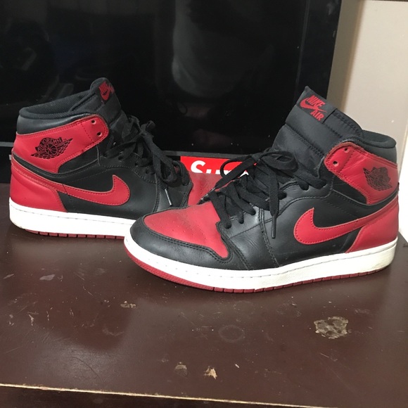 nike air jordan 1 bred 2013